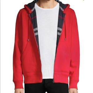 Men’s authentic Burberry zip hoodie
